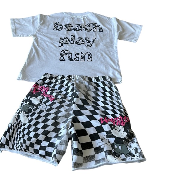 - ZARA Mickey Mouse tap and short set for boys size 7 - Picture 4 of 11